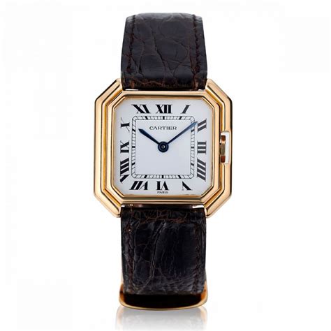 montre cartier ceinture or 18 kt boucle deployant 18kt|what is cartier ceinture.